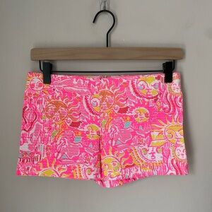 Lilly Pulitzer More Kinis in the Keys Print Shorts Size 12